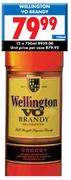 Wellington VO Brandy-12 x 750ml