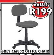 Grey CM802 Office Chair