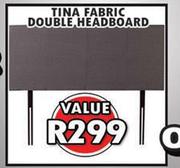  Tina Fabric Double Headboard