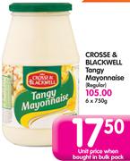 Crosse & Blackwell Tangy Mayonnaise-6x750G
