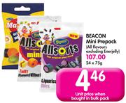 Beacon Mini Prepack(All Flavours Excluding Enerjelly)-24x75g