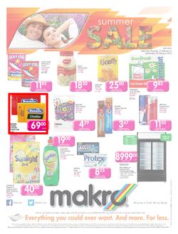 Makro KZN : Food (13 Feb - 26 Feb 2014), page 1