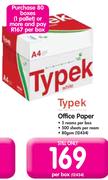 Typek Office Paper-Per Box