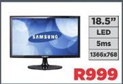 Samsung 18.5" LED Monitor