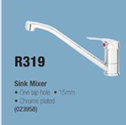 ISCA Janus 15mm Chrome Plated Sink Mixer 