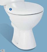 Plum Line Amaro Close Wooden With Nylon Hinge Toilet Seat