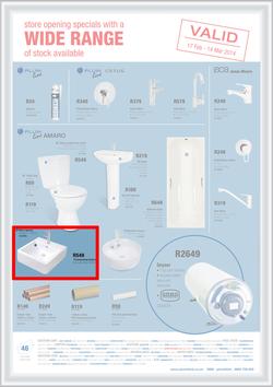 Plumblink : Store Opening Specials With A Wide Range Of Stock Available (17 Feb - 14 Mar 2014), page 1