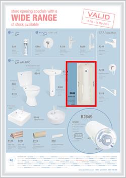 Plumblink : Store Opening Specials With A Wide Range Of Stock Available (17 Feb - 14 Mar 2014), page 1