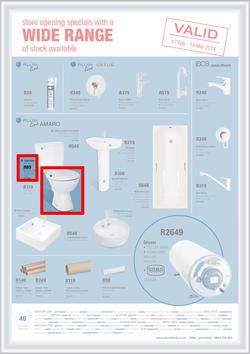 Plumblink : Store Opening Specials With A Wide Range Of Stock Available (17 Feb - 14 Mar 2014), page 1