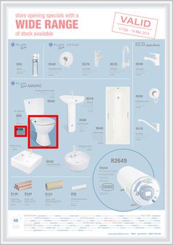 Plumblink : Store Opening Specials With A Wide Range Of Stock Available (17 Feb - 14 Mar 2014), page 1