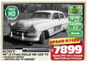 Sony 46"(117cm) Volle HD LED TV KLV-46R452