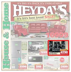 House & Home : HEYDAYS (19 Feb - 23 Feb 2014), page 1