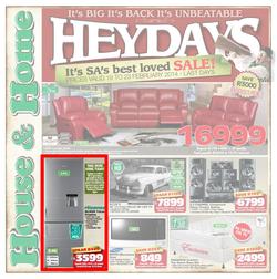 House & Home : HEYDAYS (19 Feb - 23 Feb 2014), page 1