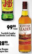 Scottish Leader Blended Scotch Whisky-750ml