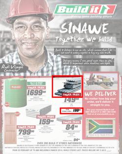 Build It Lowveld : Sinawe Together We Build (20 Feb - 8 Mar 2014), page 1