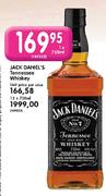 Jack Daniel's Tennessee Whiskey-1x750ml