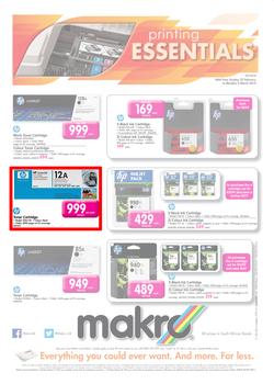 Makro : Printing Essentials (23 Feb - 3 Mar 2014), page 1