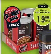 Baked Beans-4 x 410g per pack