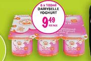 Dairybelle Yoghurt-6 x 100ml per pack