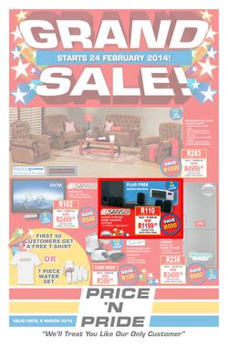 Price 'n Pride : Grand Sale! (24 Feb - 8 Mar 2014), page 1