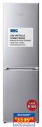 KIC 238Ltr Metallic Combi Fridge