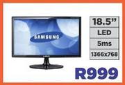 Samsung 18.5" LED Monitor
