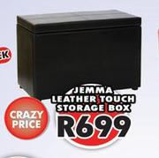  Jemma Leather Touch Storage Box