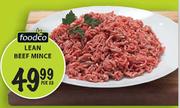 Foodco Lean Beef Mince-Per Kg