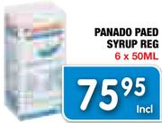 Panado Paed Syrup Reg-6x50Ml