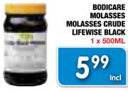 Bodicare Molasses Molasses Crude Lifewise Black-1x500Ml
