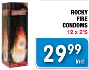 Rocky Fire Condoms-12x2's