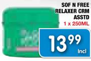 Sof N Free Relaxer Crm Asstd-1x250Ml
