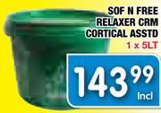 Sof N Free Relaxer Crm Cortical Asstd-1x5L