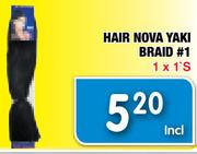 Hair Nova Yaki Braid #1-1x1's