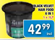 Black Velvet Hair Food 6-In-1-1x1L