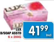 Lux B/Soap Asstd-6x200G