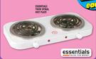 Essentials Twin Spiral Hot Plate