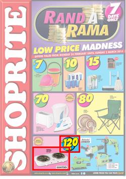 Shoprite Western Cape : Rand A Rama (24 Feb - 2 Mar 2014), page 1