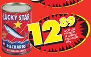 Lucky Star Pilchards In Tomato/Chilli Sauce-400gm