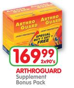 Arthrogaurd Supplement Bonus Pack-2x90's