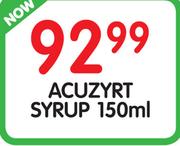 Acuzyrt Syrup-150ML