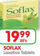Soflax Laxative Tablets-20's