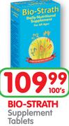Bio-Strath Supplement Tablets-100's