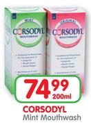 Corsodyl Mint Mouthwash-200ML