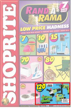 Shoprite Gauteng : Rand A Rama (24 Feb - 2 Mar 2014), page 1