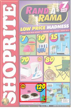 Shoprite Gauteng : Rand A Rama (24 Feb - 2 Mar 2014), page 1