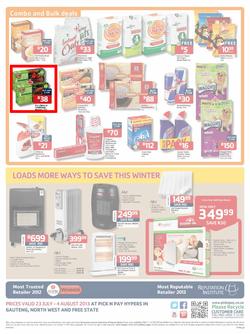 Pick N Pay Hyper Gauteng : So Many Ways To Stock Up & Save ( 23 Jul - 4 Aug 2013), page 12