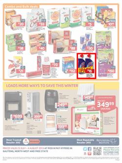 Pick N Pay Hyper Gauteng : So Many Ways To Stock Up & Save ( 23 Jul - 4 Aug 2013), page 12