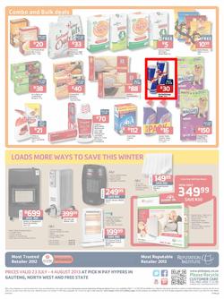 Pick N Pay Hyper Gauteng : So Many Ways To Stock Up & Save ( 23 Jul - 4 Aug 2013), page 12
