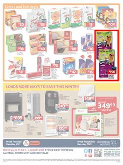 Pick N Pay Hyper Gauteng : So Many Ways To Stock Up & Save ( 23 Jul - 4 Aug 2013), page 12